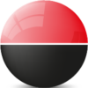 Black - Red Transparent