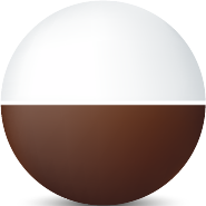 Brown - White