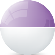 White - Violet Transparent
